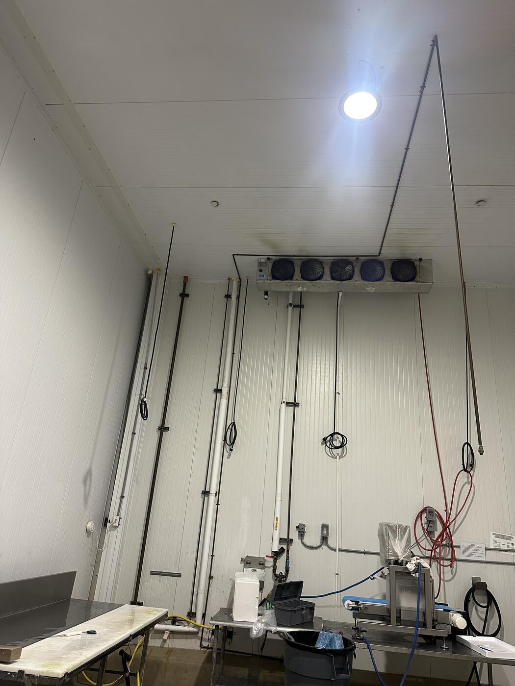 Bohn walk-in cooler installation